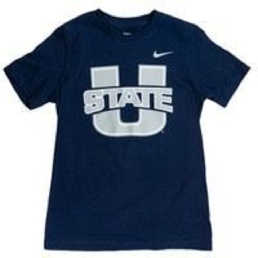 NIKE youth U-STATE T-SHIRT navy blue size M NWT